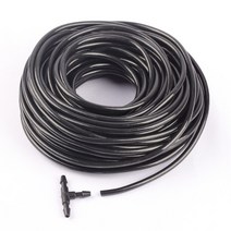 비닐하우스파이프 각파이프 알루미늄봉 농업용 옥상 창고 지주대 골격 내구성 부드러운 정원 물 호스 농업 물방울 관개 파이프 온실 식물 물 시스템 튜브, 3l5mm 호스