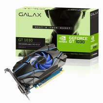 GALAX 지포스 GT1030 D5 2GB gtx1660슈퍼/1660super/그랙픽카드/gtx1060/rtx2070super/rtx2060super/rx580/rx570/그래픽카드rtx2060/rx570, 단일 모델명/품번