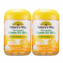 온누리스토어 네이처스웨이 패밀리 비타구미 비타민D 1000IU 2병 (2.150mg x 140구미), 2개, 140정