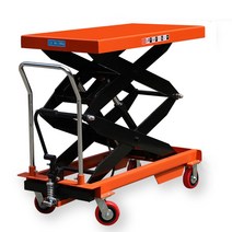 전동 리프트 고소 작업대 대차 수동 유압 화물 150kg, 150kg 0.72미터(테이블 700 450)