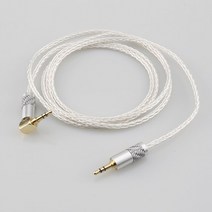 FIIO jack 3.5 오디오 케이블 3.5mm 스피커 라인 aux 케이블 전화 자동차 헤드폰 오디오 잭 오디오 케이블 앰프 dap da, [01] B8 3.5 to 3.5 Silver, [03] 2m