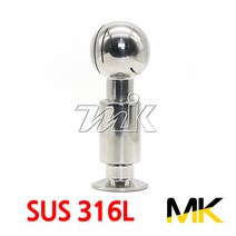 명인코리아 MK 쎄니타리 CIP볼 페럴 회전식 SUS316L (18181), 1개