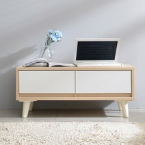 로쏘 벤토 싱글 거실장 800, 화이트