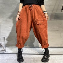 도니와 여성 포켓장식 밴딩팬츠 편한바지 기본바지 비노프ZA46