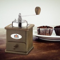 자센하우스 브라질리아밀 월넛 핸드밀 커피 원두 그라인더.코코비아