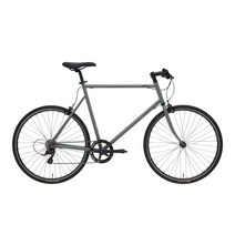 도쿄바이크 스포츠 9s 출퇴근용 시티 싸이클 로드 바이크 자전거 9단, S (150cm - 165cm)cm, 그레이
