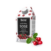 [본네] 프리미엄 링곤베리 퓨레 주스 500ml 1개입, 1개