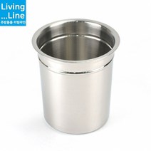 국산 스텐 27종 음식점 급식 BMP 소스통 뼈통 수저통 가위통 집게통 갈비탕 감자탕 뼈통 주방양념통 고추장 양념장 조미료 소분통, [LL] 비엠피-KSS/4호-뚜껑 미포함