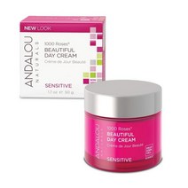 안달로우 Andalou Naturals 1000 Roses Beautiful Day Cream 뷰티플 데이 크림 50g 1개