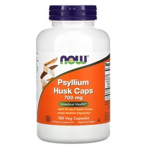 차전자피 나우푸드 Psyllium Husk, 700밀리, 180단위