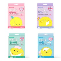 아크티올 여드름 패치 스티커 턱드름 남자 턱드름 뾰루지 티존팩 스티커, 턱-친라인패치(4매)