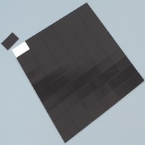 전단지 인쇄물 부착 조각 고무 자석 판 25X15MM 60P, 기본, 25 x 15mm (60P)