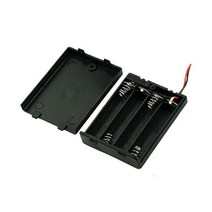 [모비딕컴퍼니] 배터리홀더 건전지케이스 배터리충전케이스 밧데리충전케이스 밧데리충전홀더, AAA4구커버배터리홀더