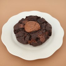 헤이즐넛 누텔라 쿠키 쿠키인더박스 르뱅 아메리칸 수제 쿠키 대량주문 결혼식 돌잔치 답례품, 1개