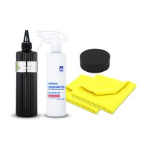 파이어볼 왁스 오프 500ml 자동차 탈지제 유분 제거 탈지 + 패드 타월, A-2 왁스 오프 500ml 세트