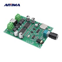 블루투스 미니 앰프 길거리공연 매장용 리시버 통기타 올인원 aiyima 5.0 디지털 오디오 보드 yda138-e 듀얼 채널 20w 스테레오 aux tf diy 사운드 스피커, 없음
