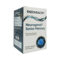 ENZOHEALTH 뉴로제놀 시니어 메모리 70 식물성 캡슐, 3개, 70정