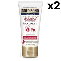 골드본드 드라이 스킨 풋 크림 96g 2팩 Diabetic Foot Cream, 1개, 1개