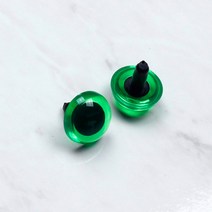 스튜디오분트 크리스탈 인형눈 그린 10개, 16.5mm