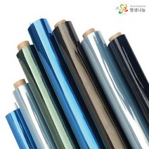 무점착 단열필름 햇빛차단 자외선차단필름 창문썬팅지 아파트단열, 브라운