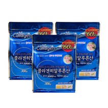 고함량 5000mg 이토 저분자 콜라겐 히알루론산 60일분 306g 3개 총180일분