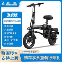 전기 이륜차 출퇴근용 전동 미니 접이식 바이크 폴딩, 48V, 25A, [플래그십] 25A-A급 100KM