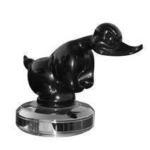 사이드월 라운지쉘터 레이어닝 카라반앵그리 덕 후드 장식 바 펍 클럽 벽 프론트 자동차 스티커 귀여운, 02 Black