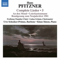 핫트랙스 HANS PFITZNER - COMPLETE LIEDER VOL.5/ UWE SCHENKER-PRIMUS [피츠너: 가곡 전곡 5집]