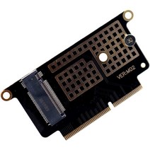 메모리카드어댑터 호환용NVMe M2 2230 2242 MSATA SSD 하드 드라이브 컨버터 어댑터 MacBook Pro A1708 201, 한개옵션0