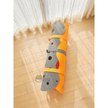 고양이 터널 집 도넛 바스락 박스 숨숨집 장난감 플레이 캣 원형 숨숨 놀이 미로, 옵션22