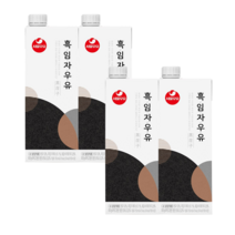 서울우유 흑임자우유 750ml X 4개