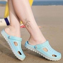반야스토리 여성 낮은굽 투웨이 여름 비치 슬리퍼 샌들