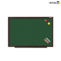 자석분필칠판 70x50 무늬목 웬지W12 자석칠판 자석보드 학교칠판 녹색칠판
