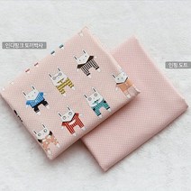 자투리 면30수평직14434인디핑크 택1, 면30수평직14434인핑 도트