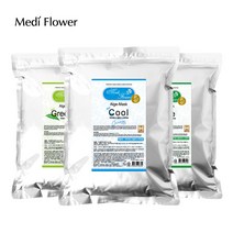 메디플라워 대용량 홈스테틱 모델링팩 1kg+2개 이상 구매시 팩도구 3종, 파파인 1kg