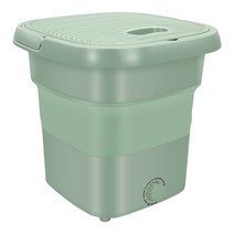 휴대용 미니 세탁기 대형 접이식 속옷 양말 플러스 모터 성인 의류 세탁 가능, 03 With water basket_02 AU
