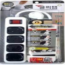 웨일테일 클릭탭_3m(원터치)_4구_뉴 B74B, 상세페이지 참조, 상세페이지 참조