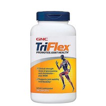 GNC TriFlex Supplement Joint Support 미국 트리플렉스 글루코사민 조인트 헬스 240정 1팩, 1