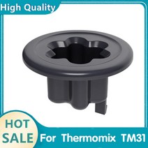 쿠커 소모품 수리 Thermomix TM31 용 푸드 프로세서 모터 커플링 써모믹스 예비 부품, 01 Black