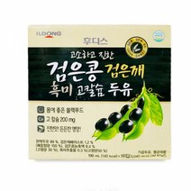 UNK 검은콩 검은깨 흑미 진하고 고소한 두유 16개입, 190ml