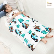 낮잠이불 아기 어린이 세트 밍크 가방 일체형 봄 분리형 유아용 침구세트 겨울 어린이집 사계절 면 신생아, L