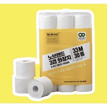 노브랜드 3겹 화장지 33M 30롤 이마트, 30개, 1팩