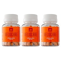 독일 Heliocare Oral 헬리오케어 캡슐 먹는 선크림 먹는 자외선차단제 60정, 3개