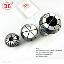콜릿 척 볼트 탭 밸브 BB 스프링 콜릿 척 ER32 ER40 공구 홀더 CNC AA 0.005, 27 ER32-6mm_01 AA(0.008)