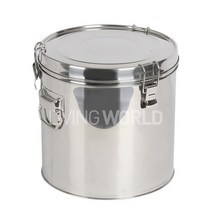 리빙월드 이중국통 10L 급식용이중국통 보관용기, 1개