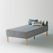 [4월 포토상품평 이벤트] 한샘 일체형침대 S 그레이 독립스프링, 일반형