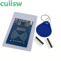 아두이노키트 프로그래밍 전자 아두이노 모듈 부품 mfrc-522 rc-522 rc522 안테나 arduino ic 키 spi 작가 리더 ic 카드 근접 모듈용 rfid ic, mfrc-522 1세트