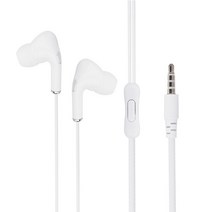 이어폰 무선블루투스 갤 아이폰 호환 인 이어 스루 홀 Universal in-Ear for Apple 3.5 인터페이스 헤드셋, 01 White, 01 White
