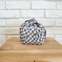 키친크로스 도시락 보자기, 그레이