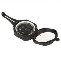 스쿠버 다이빙 나침반 나침판 방수 수중 탐색 잠수 시계 SVBONY 전문 군사 야외 생존 캠핑 장비 지질 포켓 경량 F9134 프레퍼 용, 검은색